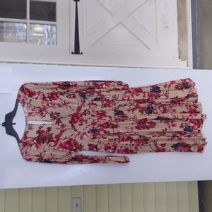 Entro floral romper dress, size S